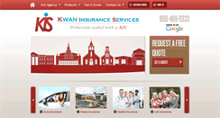 Desktop Screenshot of kwaninsurance.com